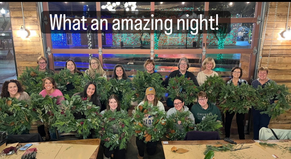 Hand-Tied Wreath Workshop at Copper Hop  Brewery on December 1st