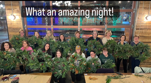 Hand-Tied Wreath Workshop at Copper Hop  Brewery on December 1st