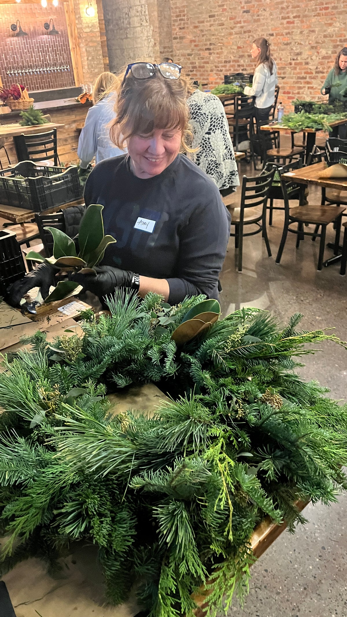 Hand-Tied Wreath Workshop at Copper Hop  Brewery on December 1st