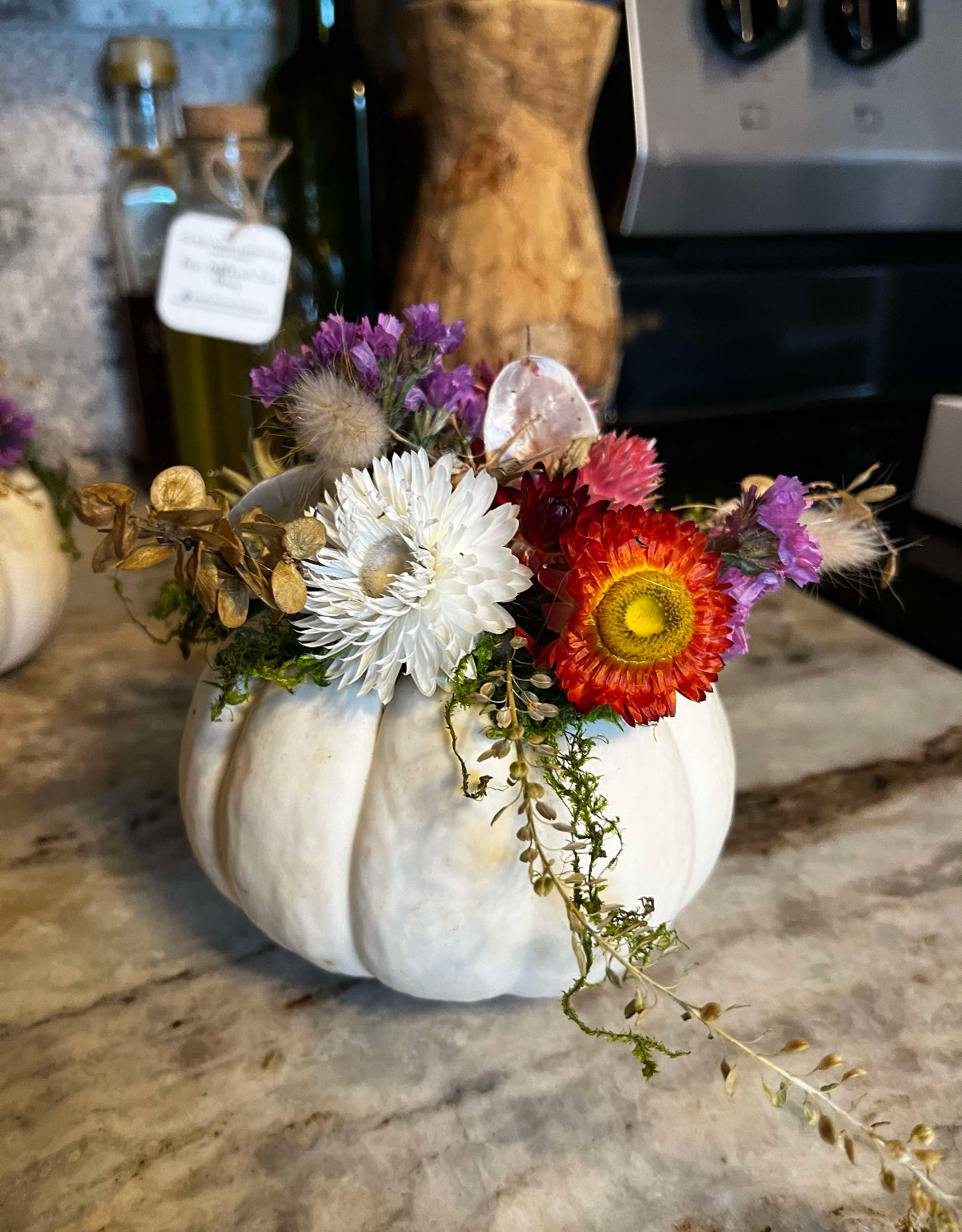 Dried Flower Pumpkin Kit